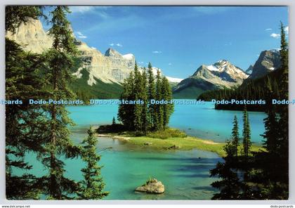 L346177 Canada Alberta Jasper National Par Maligne Lake Alberta Color Production