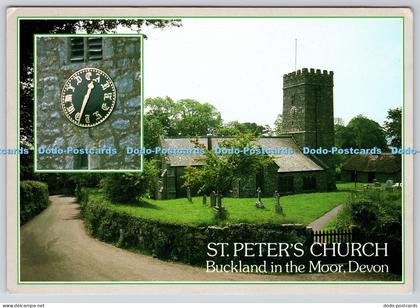 L351611 St. Peter Church. Buckland in the Moor. Devon. John Hinde. Redruth. John