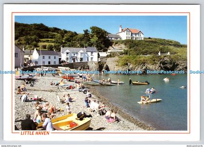 L358470 Little Haven Pembrokeshire Pembrokeshire Eye Postcards Haven Colourprint