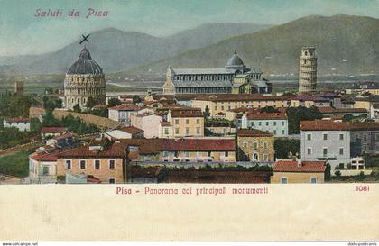 PC50394 Pisa. Panorama coi Principali Monumenti