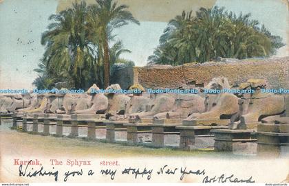 R009514 Karnak The Sphynx Street