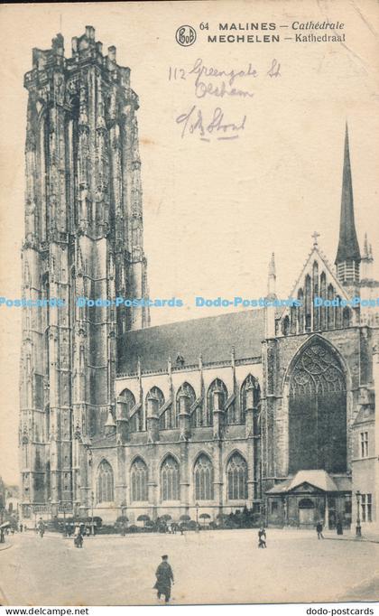 R010351 Malines Cathedrale 1920