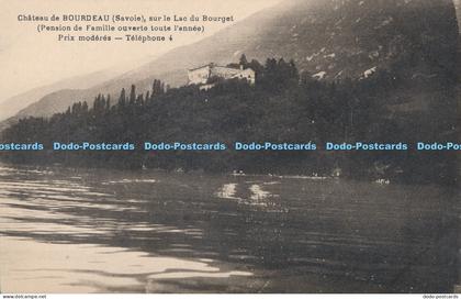 R010976 Chateau de Bourdeau sur le Lac du Bourget