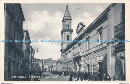 R013123 Cerignola Palazzo Municipale Giuseppe Lapiccirella