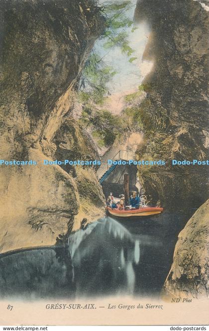 R013979 Gresy sur Aix Les Gorges du Sierroz ND No 87