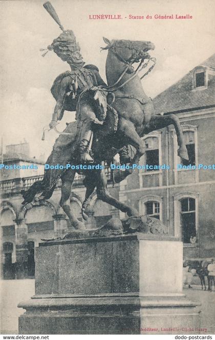 R016729 Luneville Statue du General Lasalle Luneville