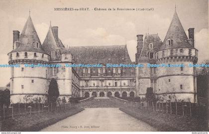R017671 Mesnieres en Bray Chateau de la Renaissance