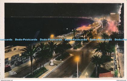 R018345 Nice la Nuit La Promenade des Anglais Relia No 2474 RP
