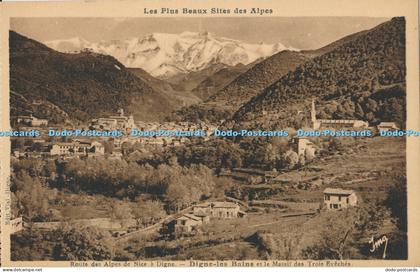 R018416 Les Plus Beaux Sites des Alpes Route des Alpes de Nice a Digne Digne les