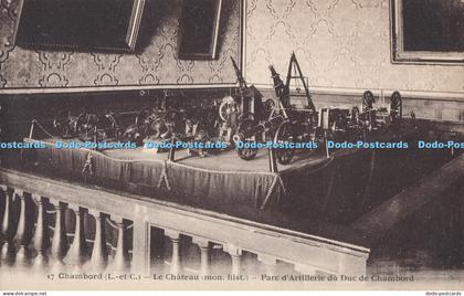 R020341 Chambord Le Chateau Par d Artillerie du Duc de Chambord R Dorange No 17