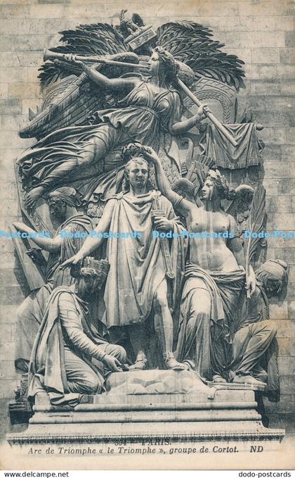 R031664 Paris Arc de Triomphe Le Triomphe Groupe de Cortot