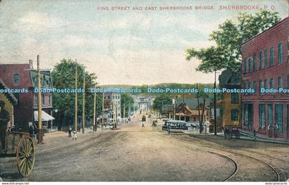 R032252 King Street and East Sherbrooke Bridge Sherbrooke P Q 1907