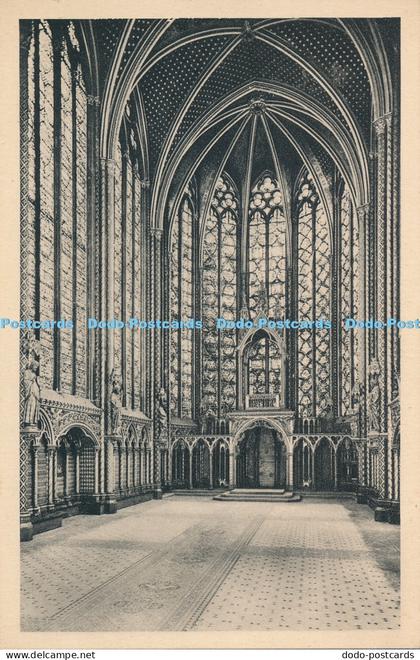 R033750 Paris La Sainte Chapelle Chapelle Haute