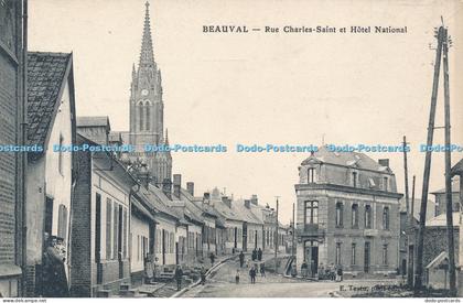 R034881 Beauval Rue Charles Saint et Hotel National