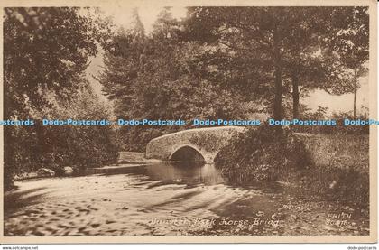 R036763 Dunster. Pack Horse Bridge. Frith