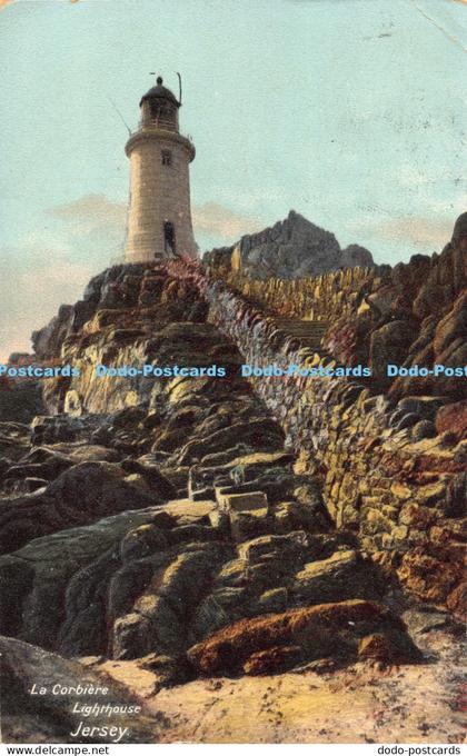 R040062 La Corbiere Lighthouse Jersey 1904