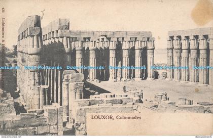 R046240 Louxor Colonnades