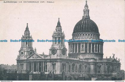 R048197 Londres. La Cathedrale. St. Paul