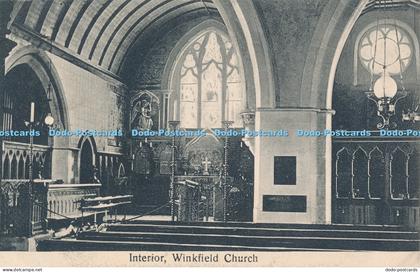 R049597 Interior Winkfield Church Lawrence