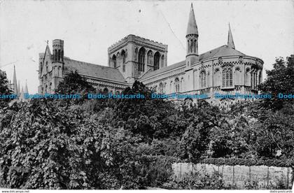 R056585 Peterborough Cathedral. Valentine. 1910