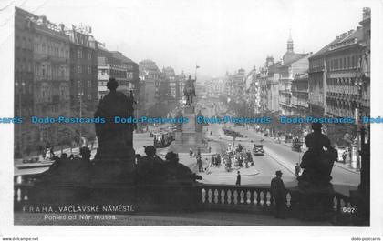 R060674 Praha. Vaclavske Namesti. Pohled od Nar. Musea. B. Hopkins
