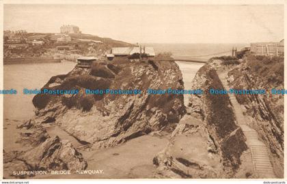 R076171 Suspension Bridge. Newquay