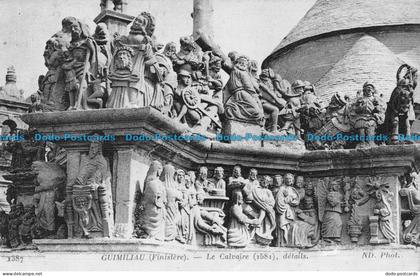 R084674 Guimiliau. Le Calvaire Details. ND. No 1387