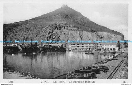 R176943 Oran. Le Port. La Defense Mobile. LL. Levy Fils