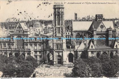 R177768 Paris. Mairie du Ier Arrondissement et lEglise Saint Germain lAuxerrois.