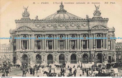 R205873 10 Paris LOpera Academie nationale de musique ND Phot