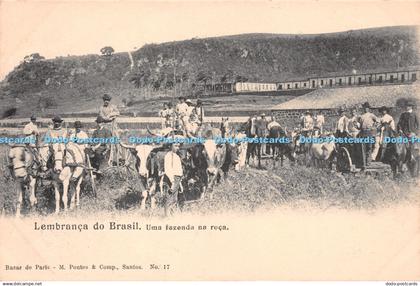 R248906 Lembranca do Brasil Uma fazenda na roca Bazar de Paris M Pontes and Comp