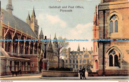 R254705 Guildhall and Post Office Plymouth Max Ettlinger Plymouth Series The Roy