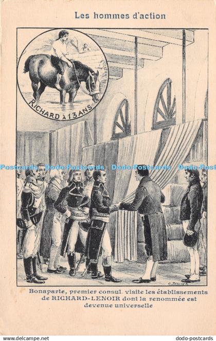 R264982 Les hommes d action Bonaparte premier consul visite les etablissements d