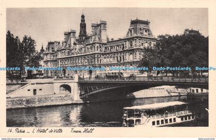 R271907 14 Paris LHotel de Ville Town Hall Art et Technique