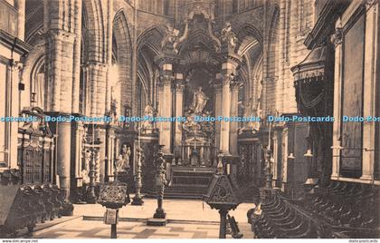 R273215 Gland Cathedrale St Bavon Choeur De St Bavon Ern Thill Nels