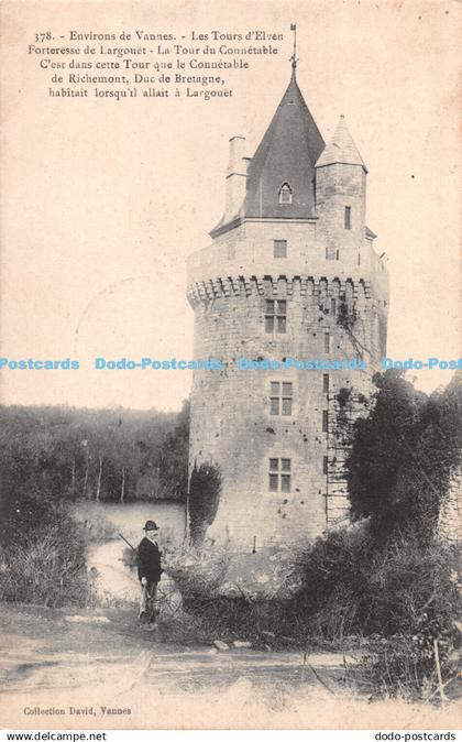 R286065 Environs de Vannes Les Tours d Elven Forteresse de Largouet David 1906
