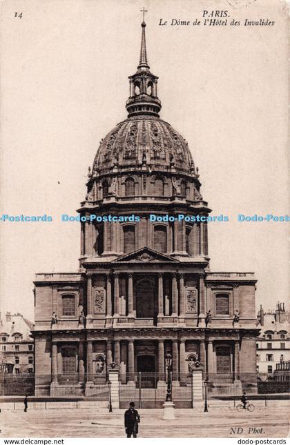 R289267 14 Paris Le Dome de lHotel des Invalides ND Phot