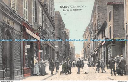 R304104 Saint Chamond Rue de la Republique 1914