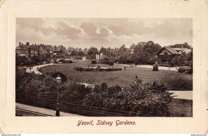R309423 Yeovil Sidney Gardens. E. Whitby and Son Yeovil. Friths Series