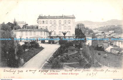 R356574 C L L Paris 11 Cannes Hotel dEurope