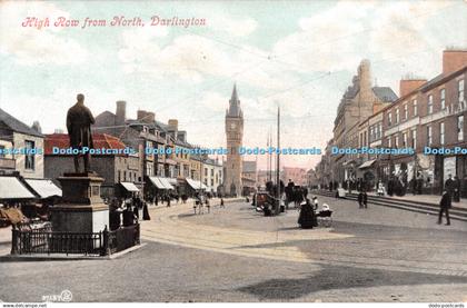 R467453 Darlington High Row From North Postcard
