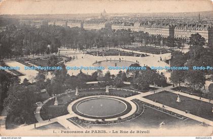 R510900 Panorama de Paris La Rue de Rivoli