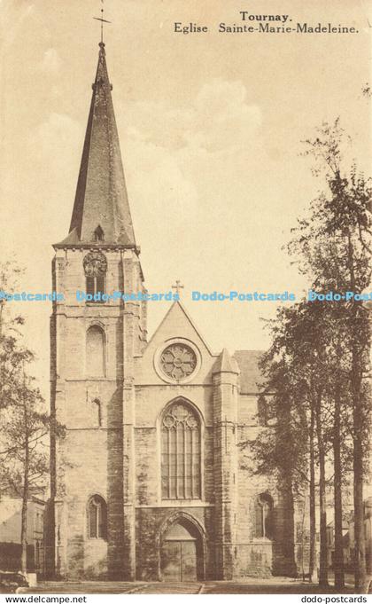 R590240 Tournay Eglise Sainte Marie Madeleine L Edition Belge