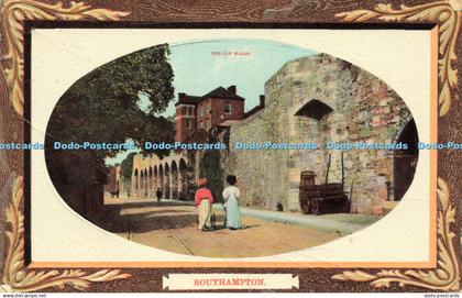 R605277 Southampton The Old Walls Charterhouse Series of Southampton Views