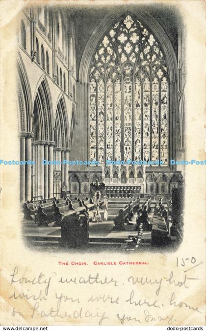 R619643 Choir Carlisle Cathedral 1903