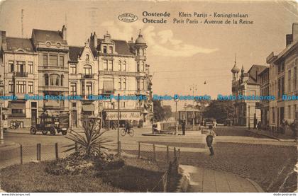 R648751 Ostende. Petit Paris. Avenue de la Reine. Preaux Aghlin. Ve Debacker. 19