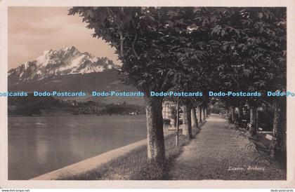 R689027 Luzern. Seeburg. E. Goetz. Postcard
