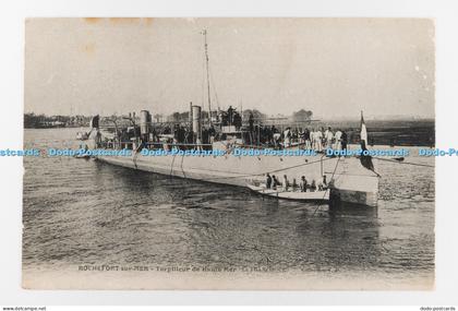 R707421 Rochefort sur Mer. Torpilleur de Haute Mer. La Francisque. 1905
