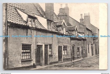 R780231 Lowestoft Cottages Chapel Street 1905