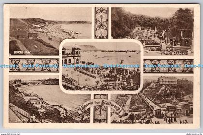 R814548 Souvenir From Scarborough South Bay North Bay Multi View